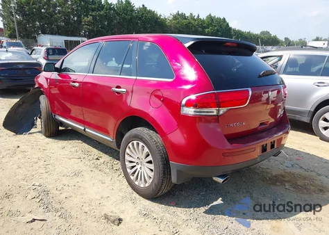 2013 Lincoln Mkx z USA, uszkodzony, nr VIN 2LMDJ8JK9DBL16031